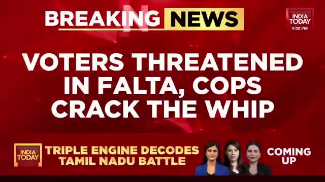 3 Arrested in Falta Diamond Harbour West Bengal for threatening voters
