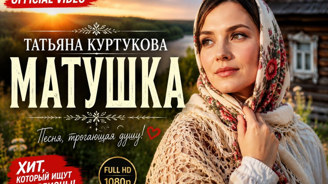 ⁣Татьяна Куртукова – Матушка (Official Video) 🇷🇺✨
