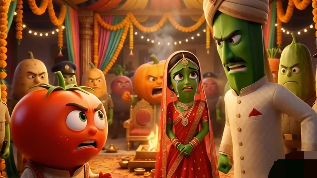 ⁣Bhindi Ki Jabardasti Shaadi aur Tamatar ka Saccha Pyar aapko rula dega!