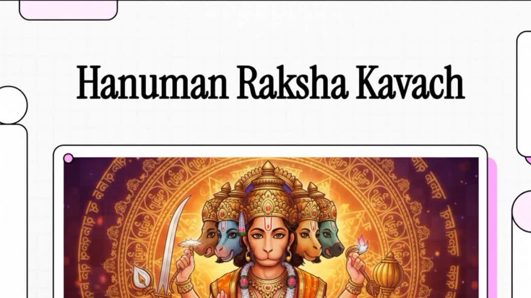 ⁣Hanuman Raksha kavach