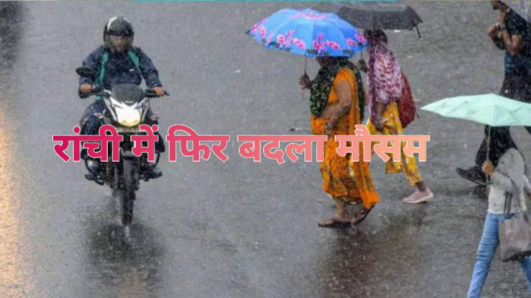 ⁣तेज हवा के साथ झमाझम बारिश से मौसम हुआ सुहाना।