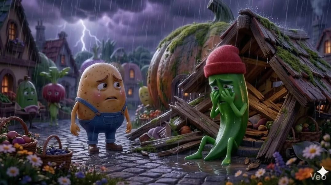 Funny Vegetable Wedding Story | 3D Animation Hindi