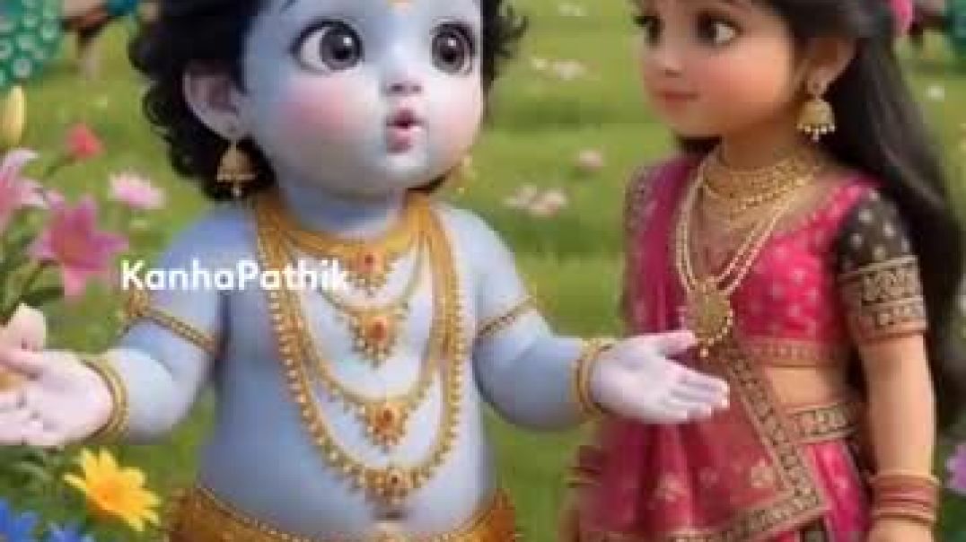 ⁣किशोरी_जी_की_मुंदरी…_और_चोर_बने_श्याम__💍_‪@BhaktiPath‬(360p)