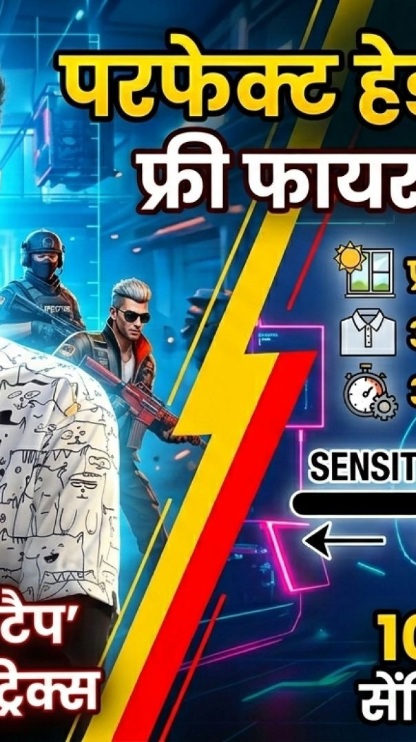 Free Fire Headshot Secret🤫_ Best Sensitivity Tips &amp;amp; Tricks 2026 #headshotsensitivity#freefireindia