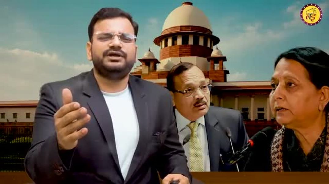 ⁣Supreme_Court_में_CJI_के_“Cockroach”_वाले_बयान_पर_बढ़ा_बवाल__justice_Rekha_sharma_का_बड़ा_बयान!