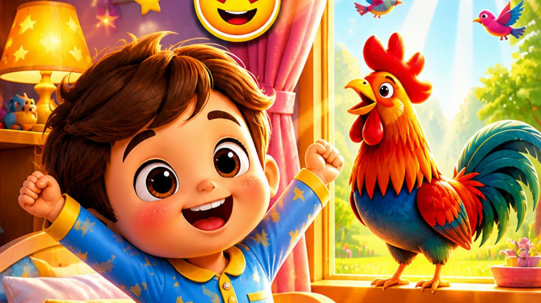 ⁣VN20260505_12कुकड़ू कूं 🐓🌞 | जागो बच्चो! | Morning Hindi Poem for Kids4253