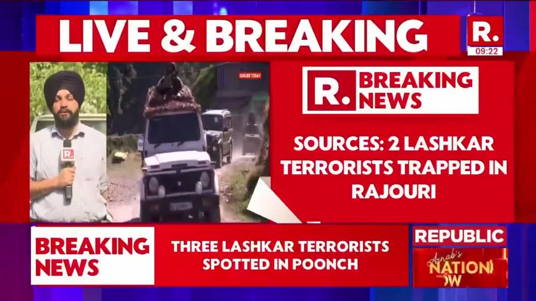 ⁣ANOTHER ANTI-TERROR OPERATION LAUNCHED IN JAMMU KASHMIR
