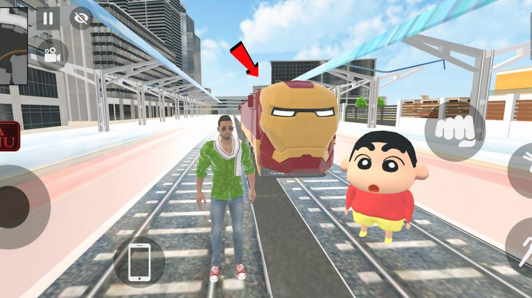 ⁣Indian theft Auto simulator game play video ! Shinchan and Franklin