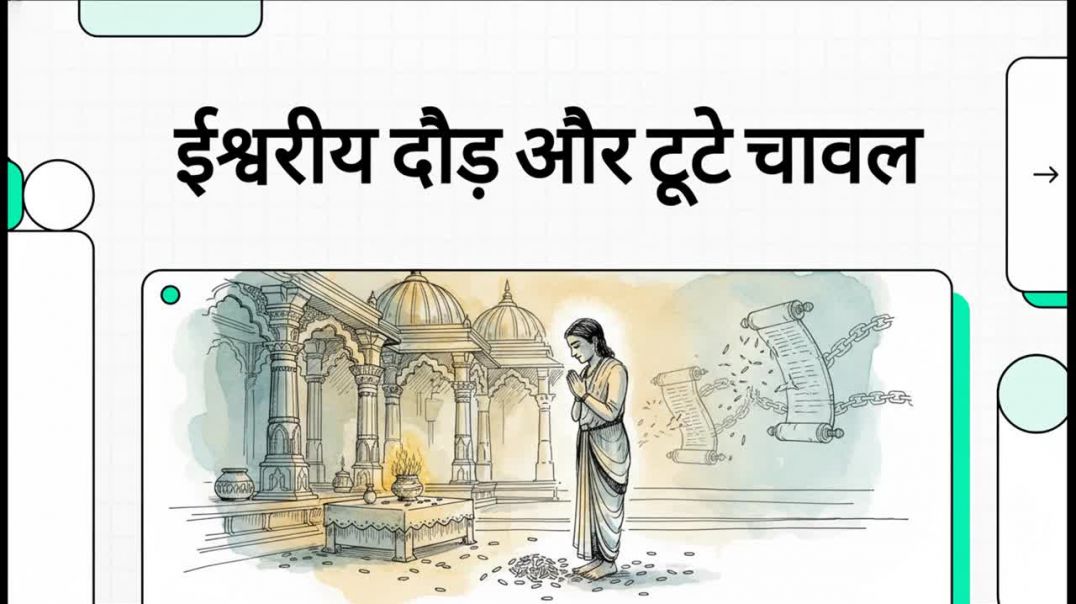 ⁣ईश्वरीय_दौड़_और_टूटे_चावल kumar dev studio