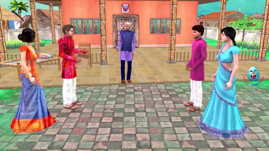 ⁣Truck Loading Found Gold Treasure Comedy Hindi Kahaniya Moral Stories