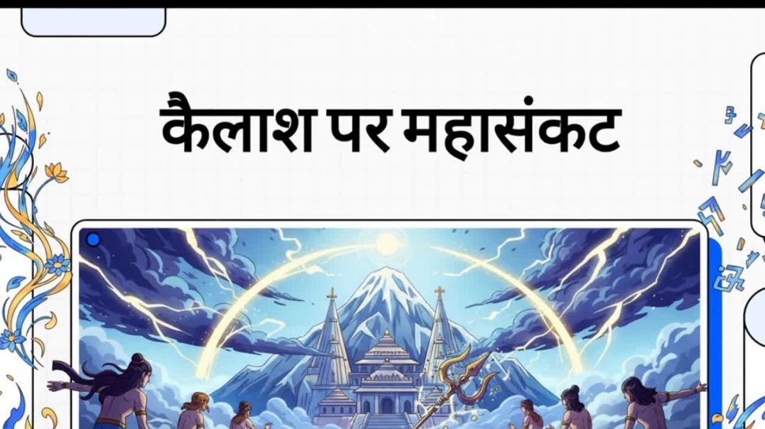 ⁣Kailash per maha sankat