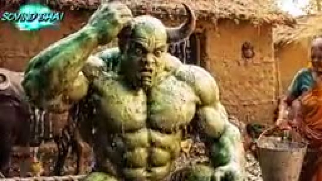 ⁣Halku_bhai_aur_Sher_donon_kachhua_Ka_jhund_pakdane_chale_Ai_Hulk_Story_In_Hindi_movie(144p)