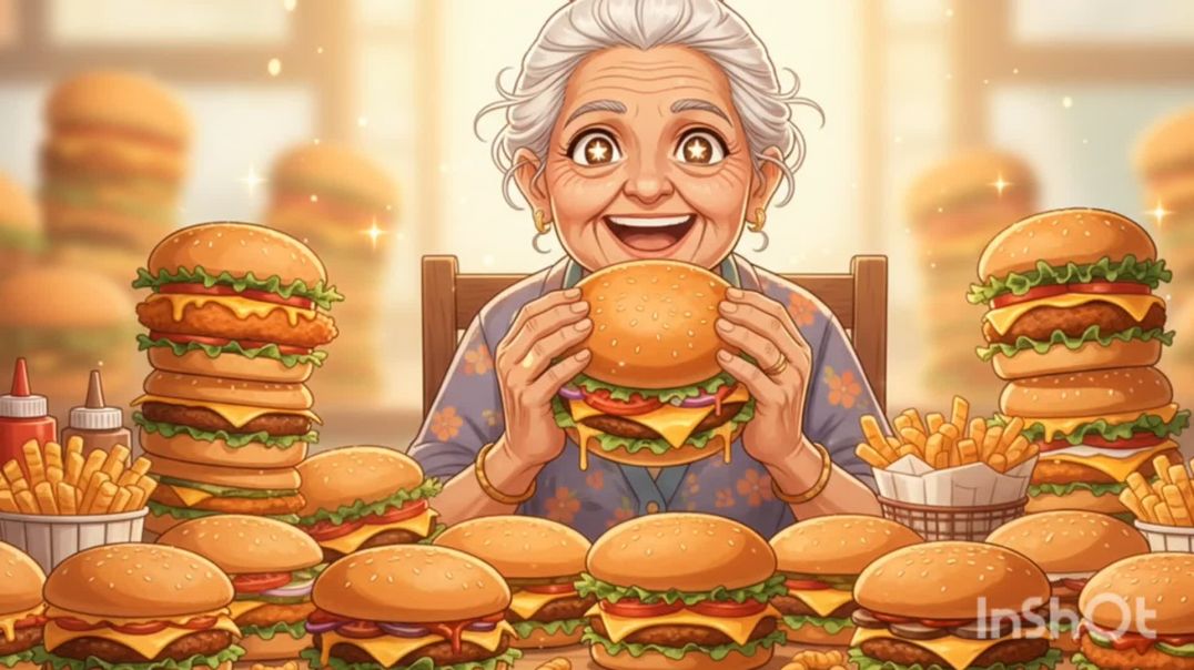 ⁣ने उगाया पैसों का पेड़… सिर्फ बर्गर खाने के लिए! 😱💸🍔ViralVideo #trending #funnystory