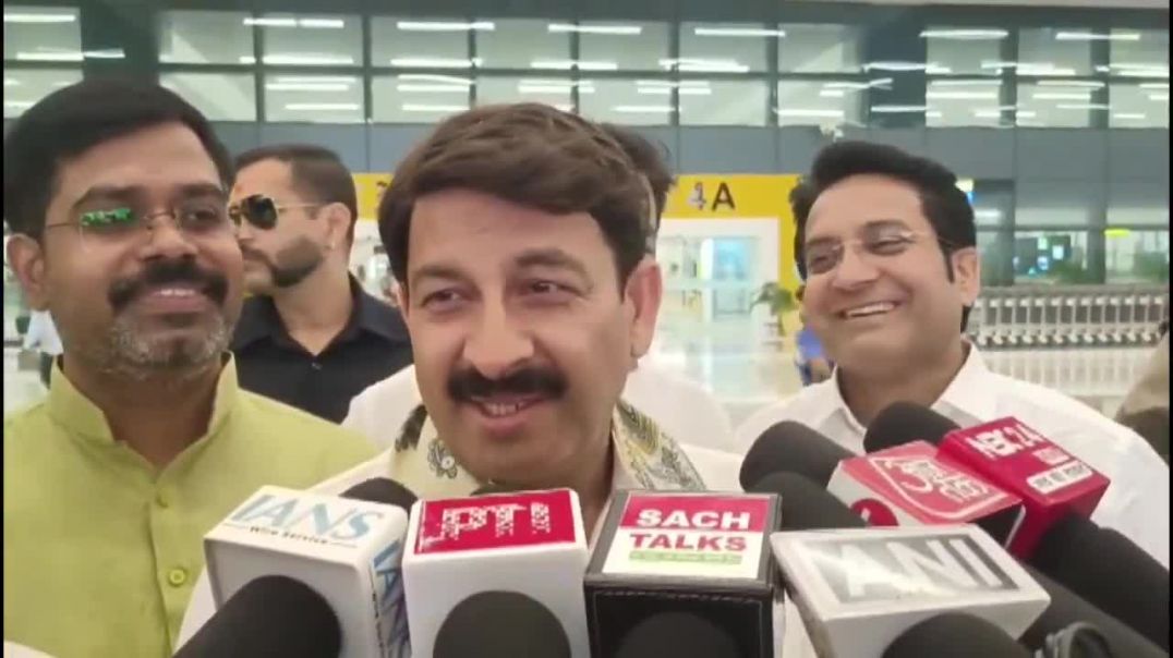 ⁣BJP MP Manoj Tiwari takes a jibe at INDI Alliance after West Bengal victory