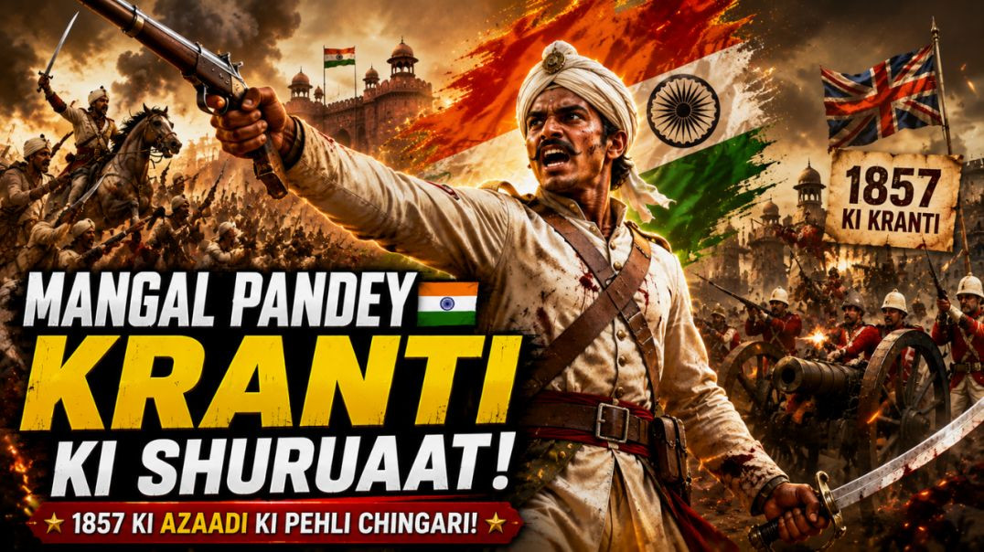 ⁣Mangal Pandey Ki Kranti 🇮🇳 | 1857 Vidroh Ki Shuruaat ⚔ | #shorts