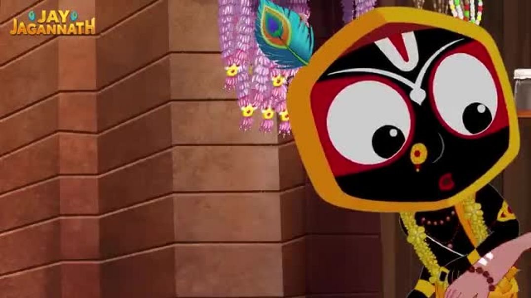 जगन्नाथ_और_बलराम_की_अद्भुत_चित्रकला_–_न_कागज़,_न_क़लम!___Jay_Jagannath_Cartoon___Rath_Yatra