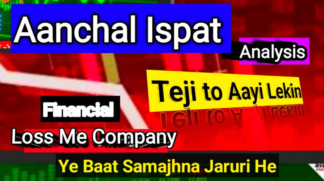 ⁣Aanchal Ispat Share Price