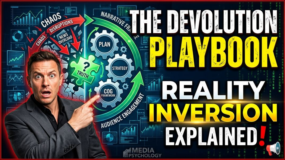 ⁣📢The Devolution Playbook: Deconstructing Reality Inversion in Media