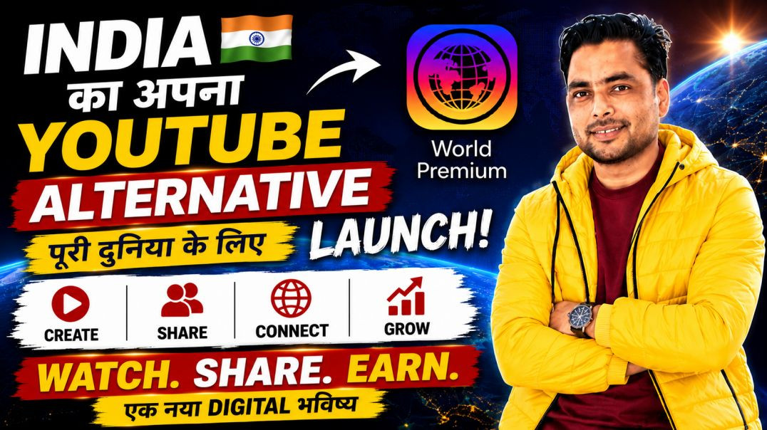⁣India Ka Global Video Platform Launch 😍 World Premium Review #shanukasafar