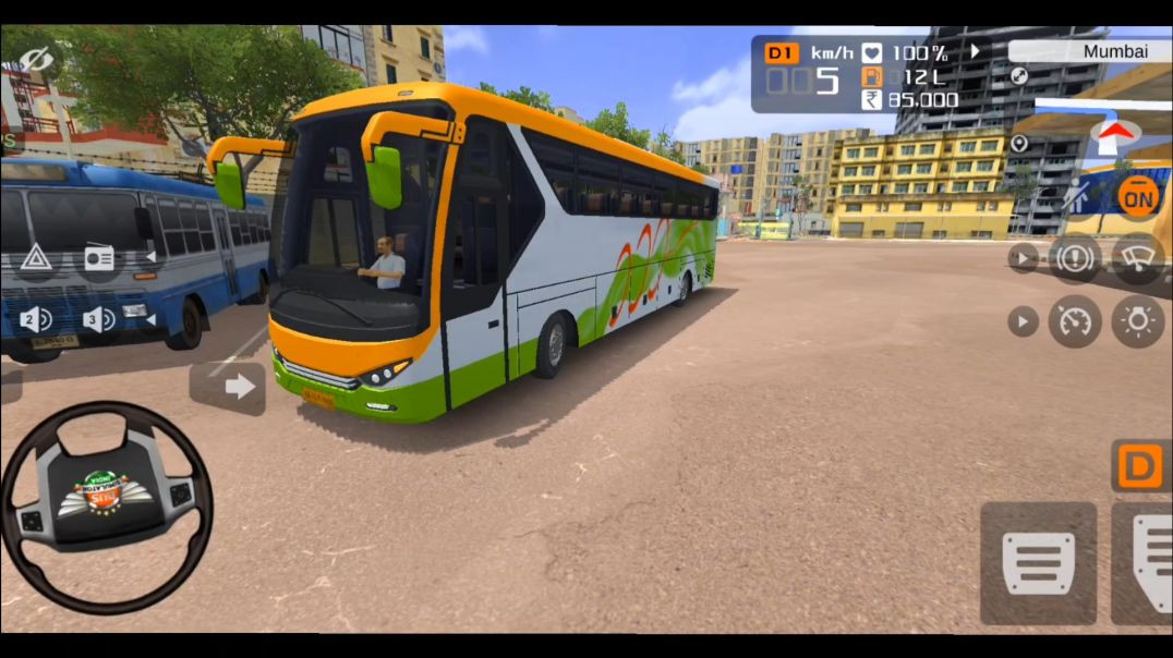 ⁣💥Indian Bus Simulator - conquer real roads and chaotic traffic :flag-in: Mobile Gameplay #6