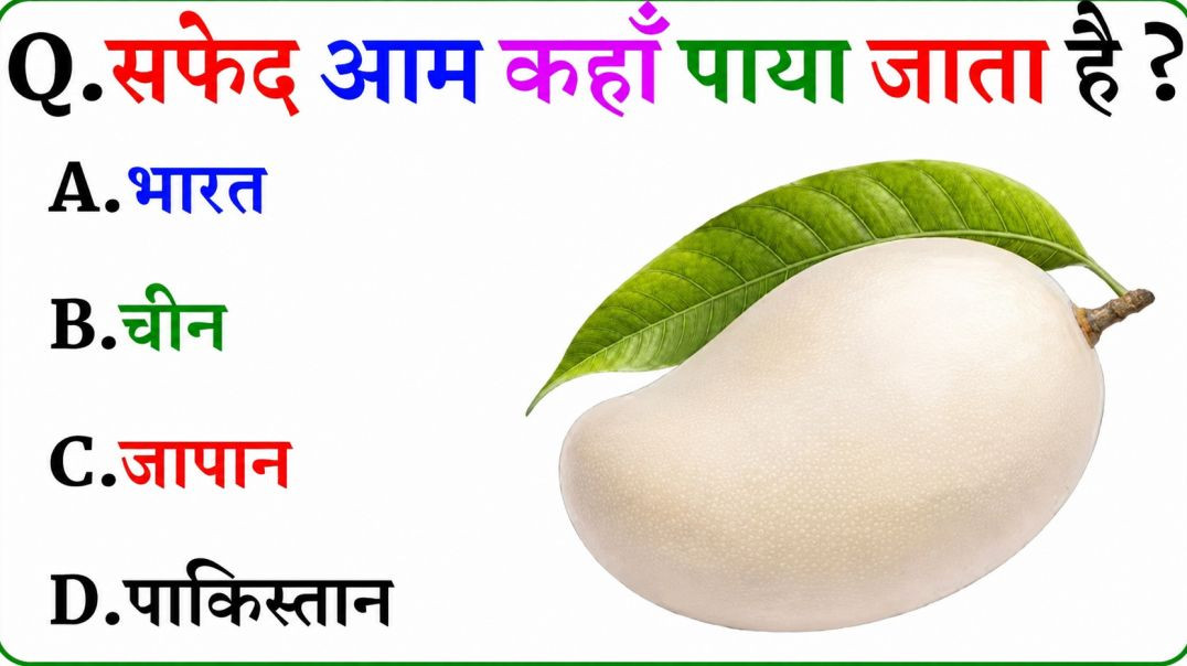 ⁣GK Question || GK In Hindi || GK Question and Answer || GK Quiz || Riya Rawani || 48