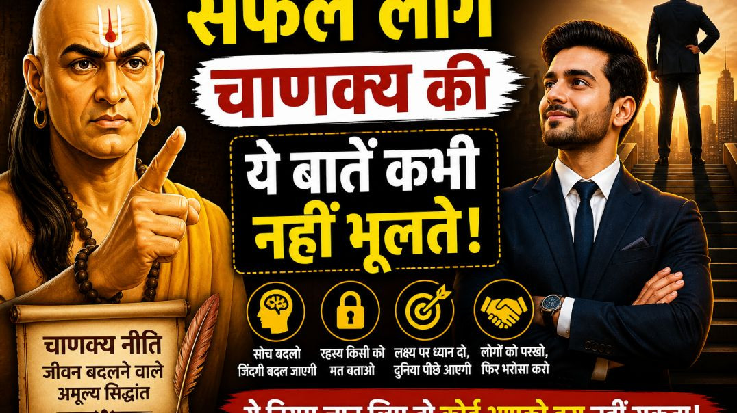 ⁣जीवन में सफल बनने के लिए सिर्फ मेहनत नहीं, सही सोच और सही रणनीति भी ज़रूरी होती है।