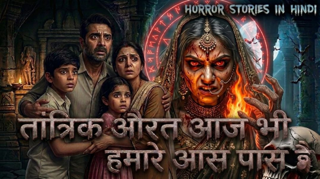 ⁣वो तांत्रिक औरत आज भी हमारे आस-पास है? 😨 | Horror Story