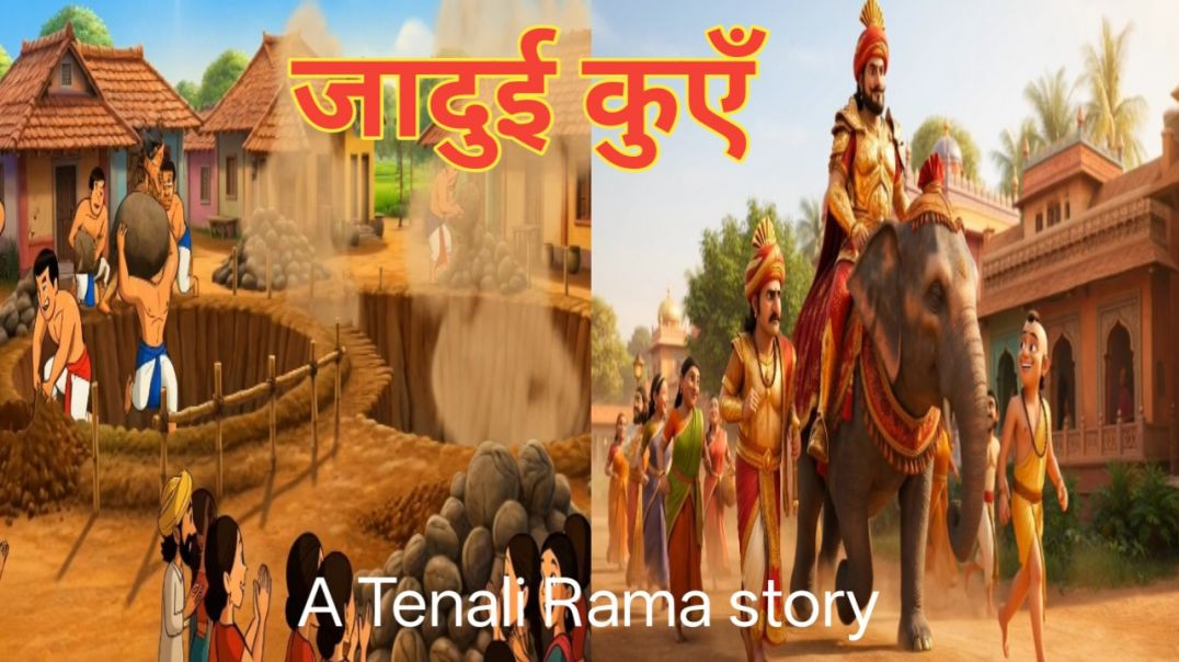 ⁣जादुई कुएँ । A Tenali Rama story