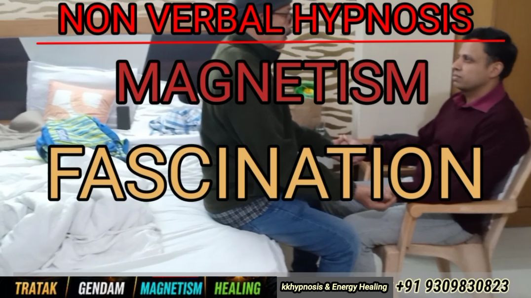 ⁣Non-Verbal Hypnosis Magnetism  Energy Flow & Induction
