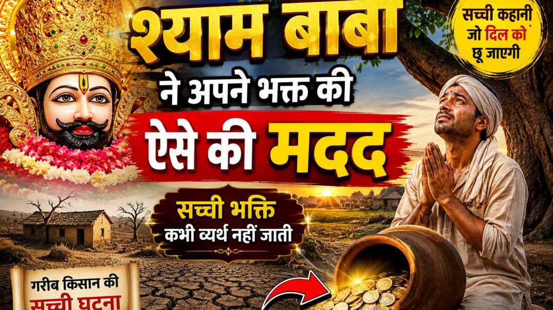 ⁣श्याम बाबा ने अपने भक्त की ऐसे की मदद  Khatu Shyam Baba Miracle Story in Hindi