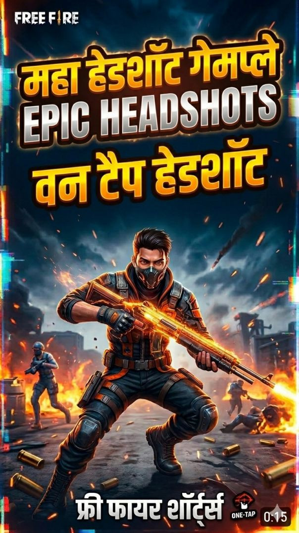EPIC HEADSHOTS NEW EXPERIENCE 🥶🥶☠️🔥 #freefire #shortsfeed #viral