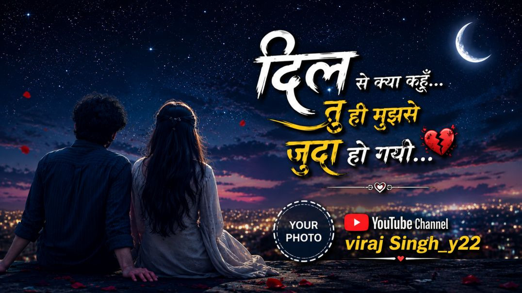 💔 दिल से क्या कहूँ… तू ही मुझसे जुदा हो गयी… एक ऐसा दर्द भरा गाना जो टूटे दिल की कहानी बयान करता है…