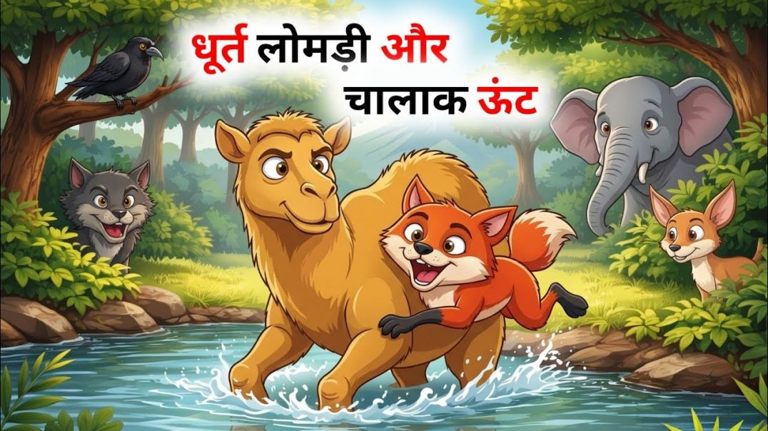 ⁣लोमड़ी का जाल और ऊंट की चालाकी