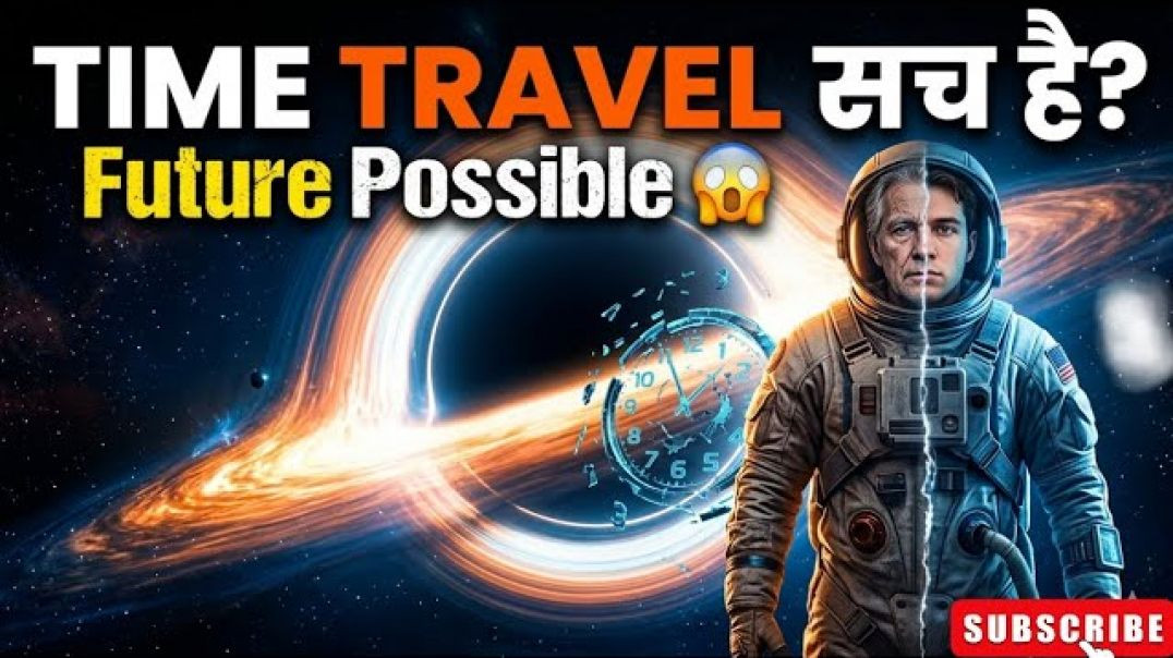 ⁣Time Travel सच है या झूठ क्या हम भविष्य में जा सकते हैं  Real Science Explained
