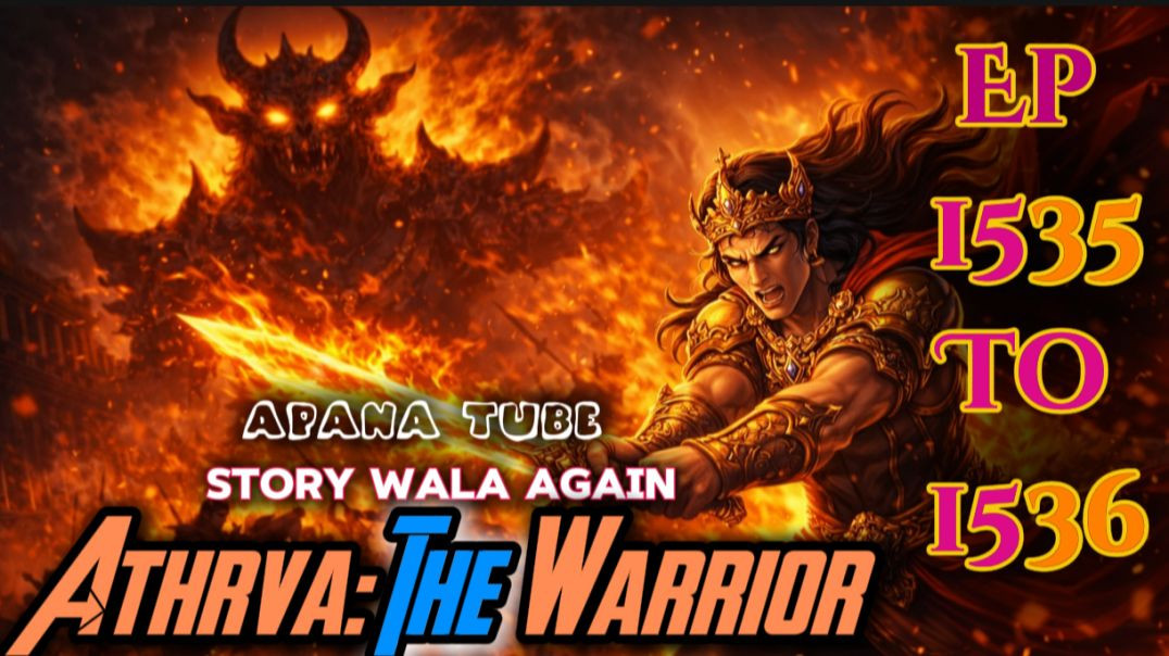 ⁣👊Athrva:The Warrior | Episode 1535 To 1536 | Hindi Pocket Story | @StoryWala