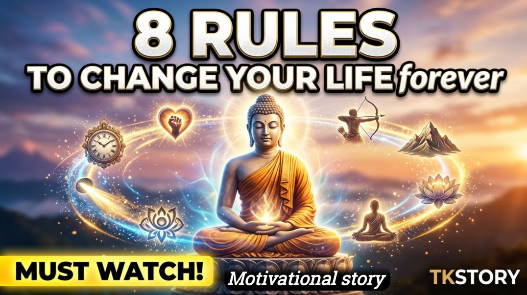 ⁣जिंदगी बदल देने वाले 8 नियम | 8 Rules to Change Your Life forever | Monk | Mindset | TKSTORY05