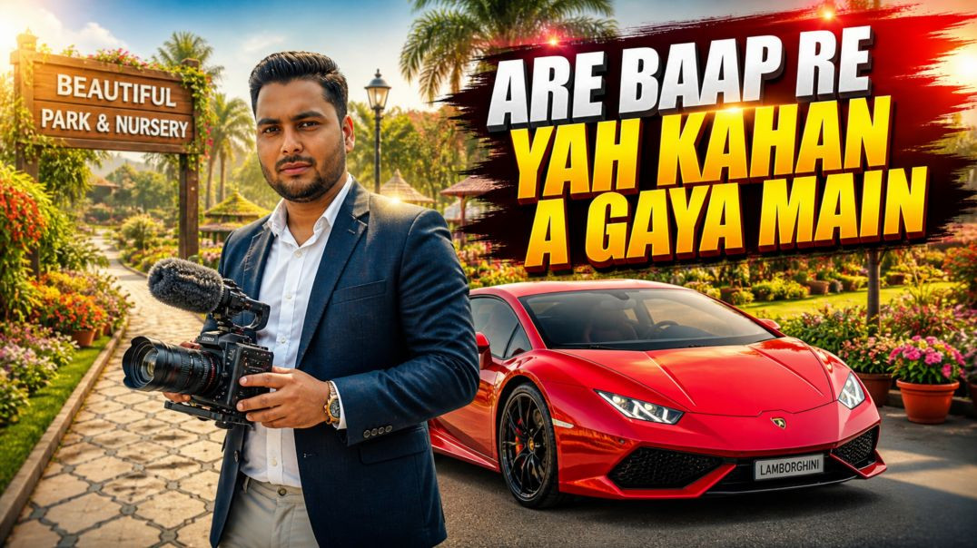 ⁣👉 Are Baap Re! 😱 Itna Khubsurat Park? 🌸🌳 Nursery ke Saath Full Tour | Vlog #aamirkhanofficial