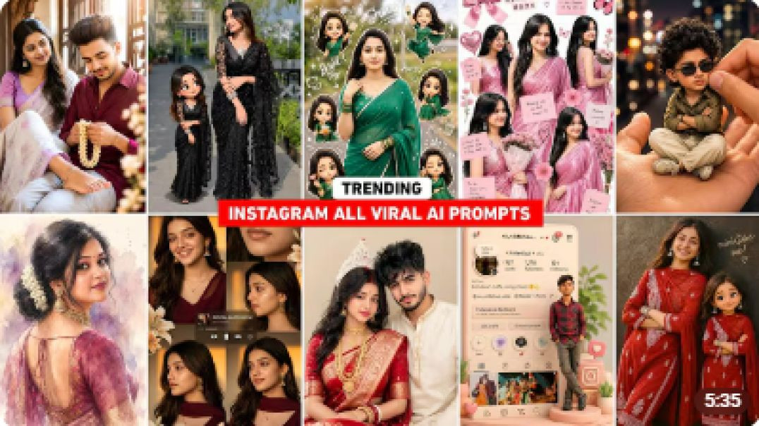 ⁣Instagram viral all ai photo editing prompts | Trending ai photo prompt | New trending photo editing