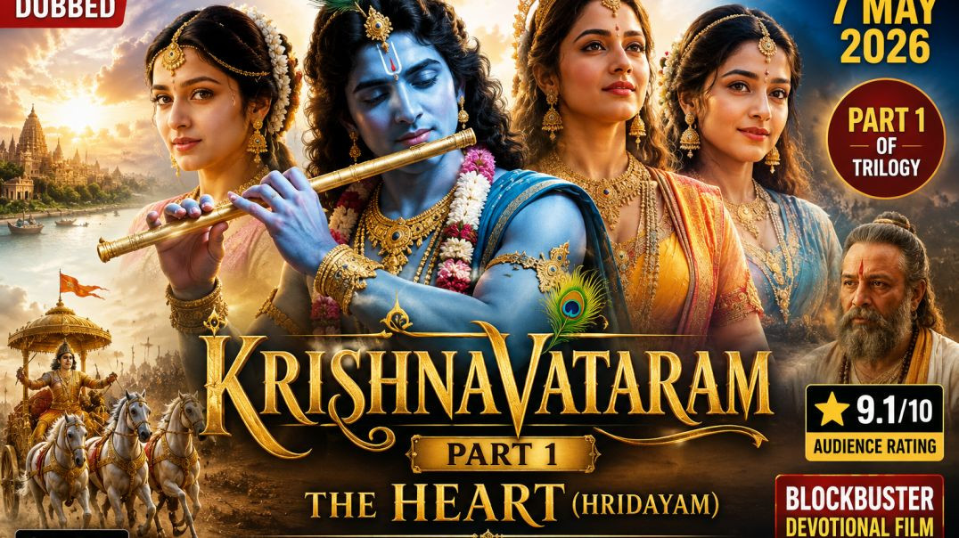 ⁣Krishnavataram Part 1 The Heart (2026) Hindi Dubbed Movie