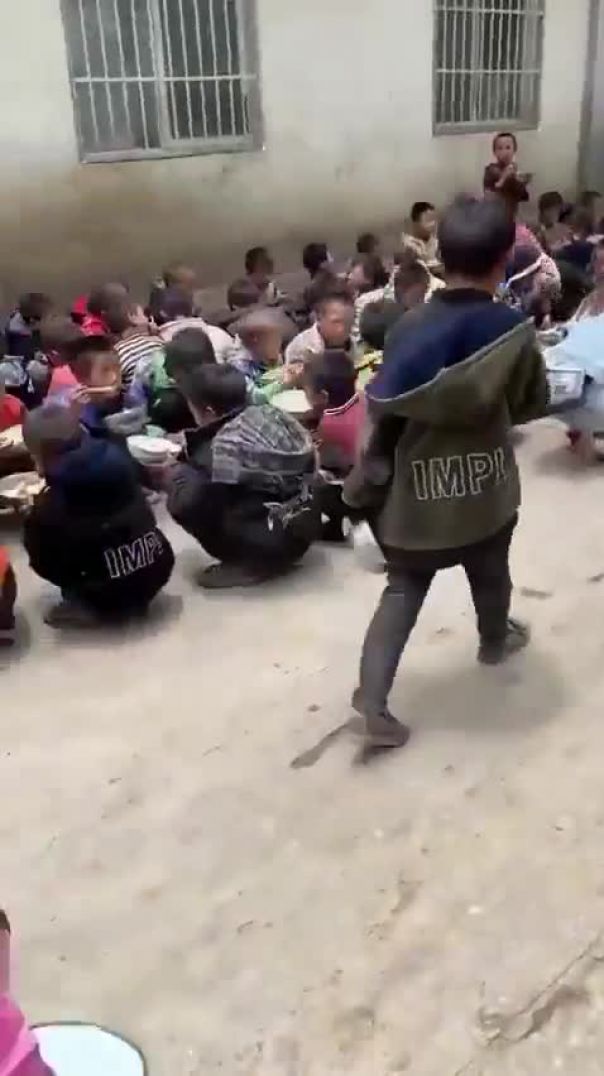 China - Tadpole soup fed to poor children