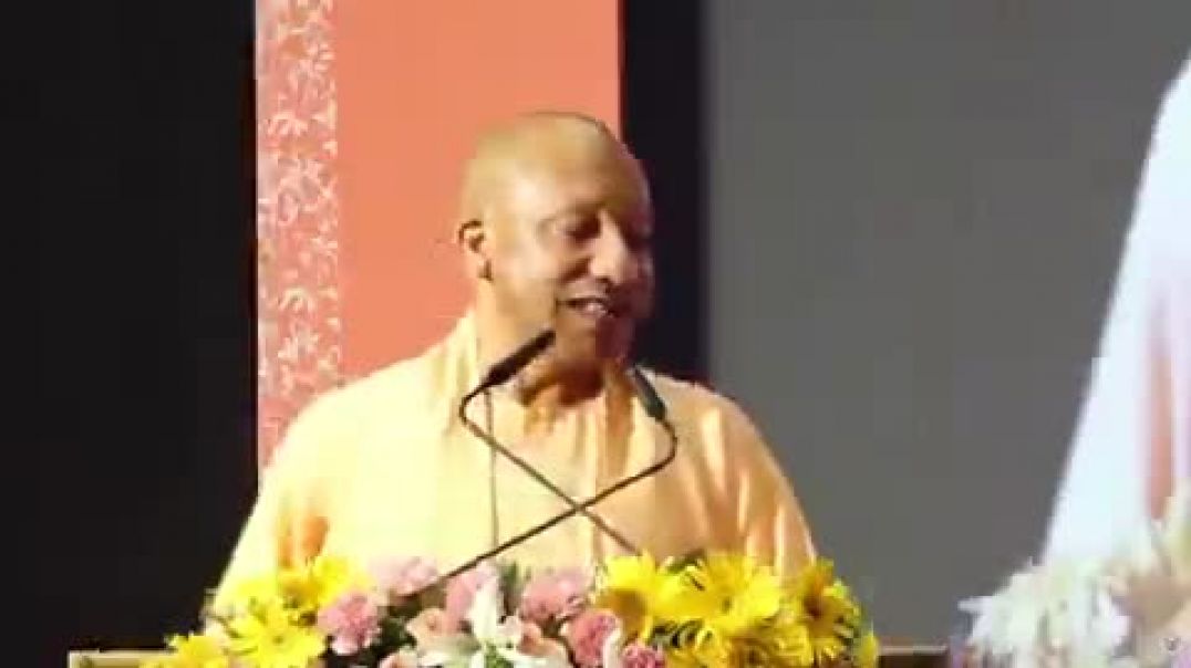 ⁣UP CM Yogi Adityanath ji explained how he dealt with Land Mafia