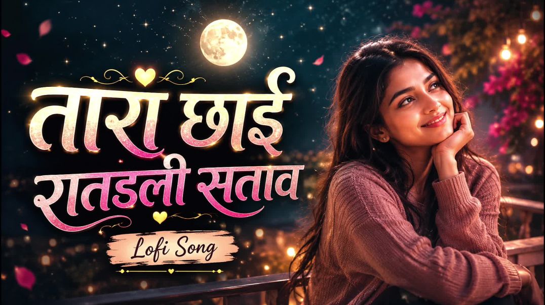 ⁣तारा छाई रातडली सताव 💫 Lofi Song। Rajsthani nee lofi songs