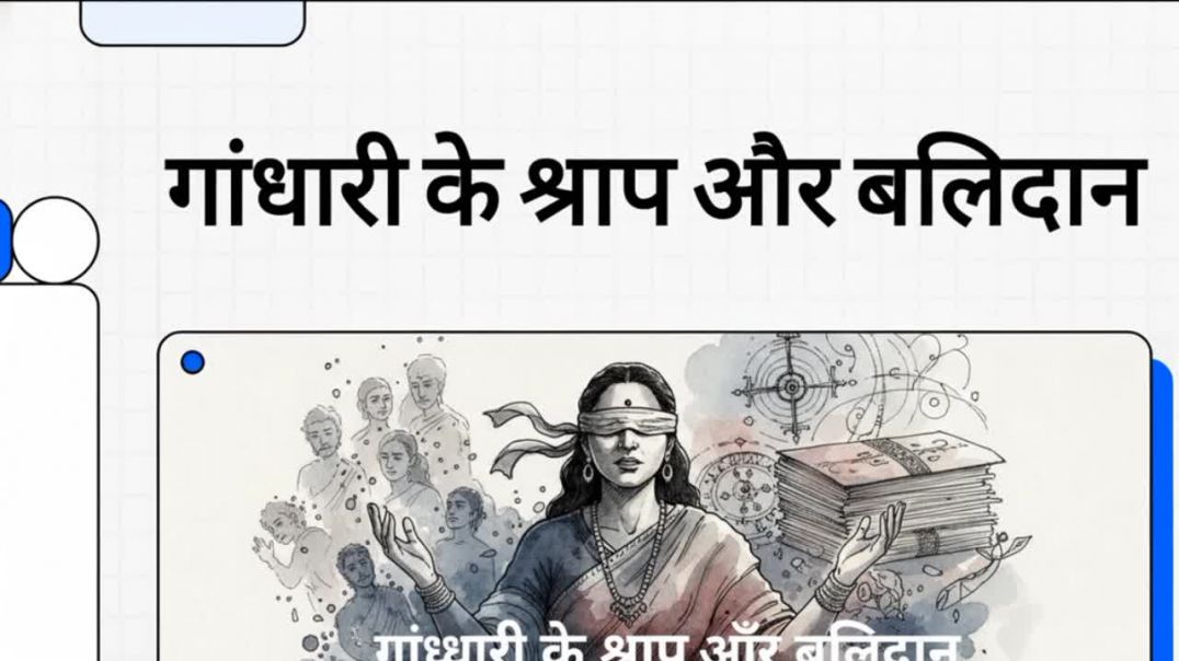 Gandhari ke shrap aur balidan