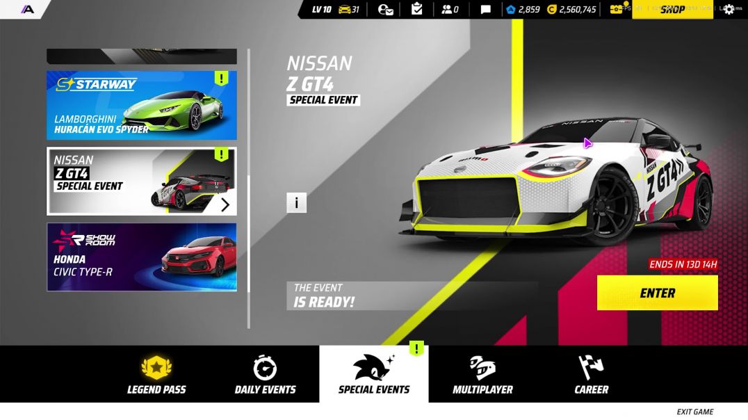 ⁣Asphalt 9 Legends Nitro Bottles Reward Series