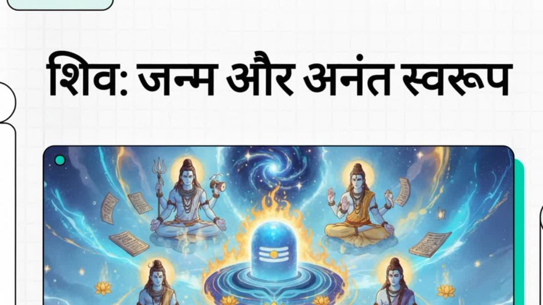 ⁣Shiv janm aur Anant swaroop
