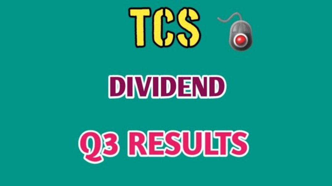⁣TCS Q3 RESULTS🔥INTERIM DIVIDEND🔴SPECIAL DIVIDEND💥TCS @ STOCK MARKET PLANNER
