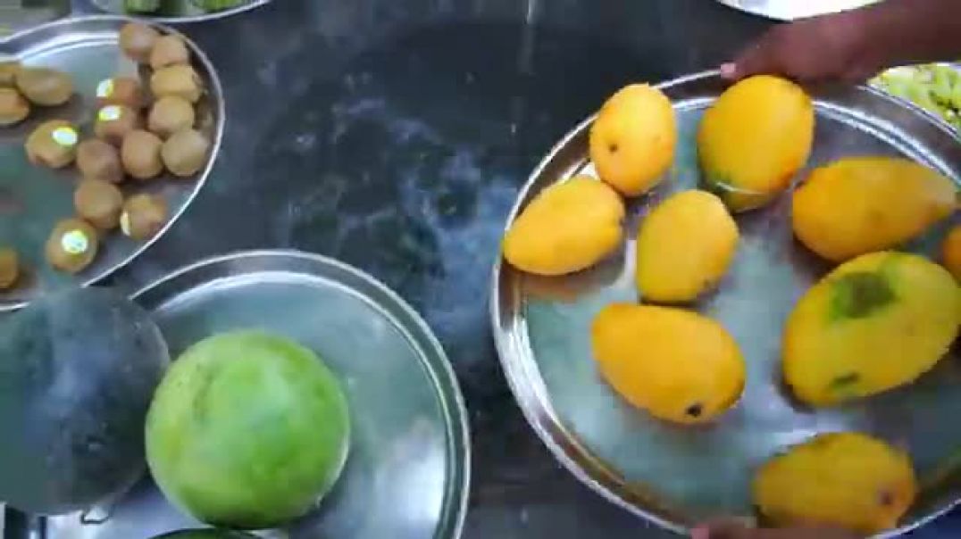 FRUIT_JELLY_CAKE_By_GRANNY___Colorful_Healthy_Fruit_Jelly_Cake_Recipe_Making___Agar_Agar_Jelly