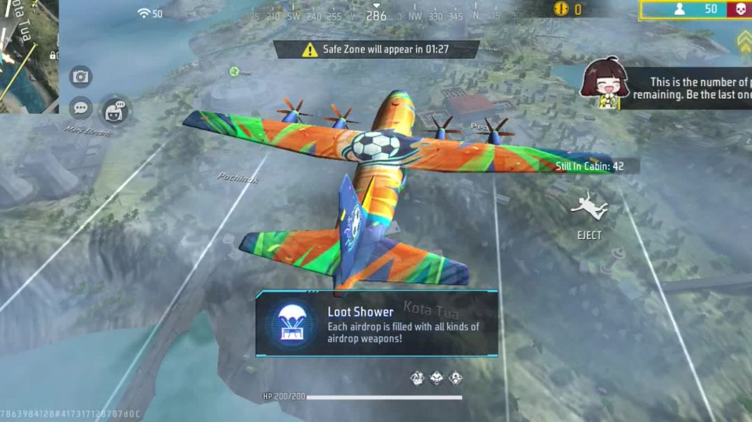 ⁣12 kills Free fire new gaming video