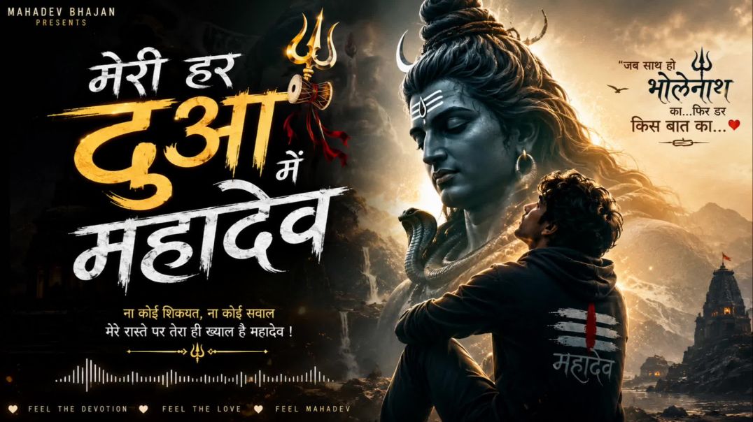 ⁣मेरी हर दुआ में महादेव | New Mahadev Bhakti Song 2026