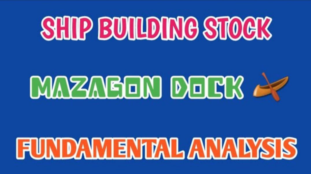 MAZAGON DOCK FUNDAMENTAL ANALYSIS⭕SHIP BUILDING STOCK @ STOCK MARKET PLANNER